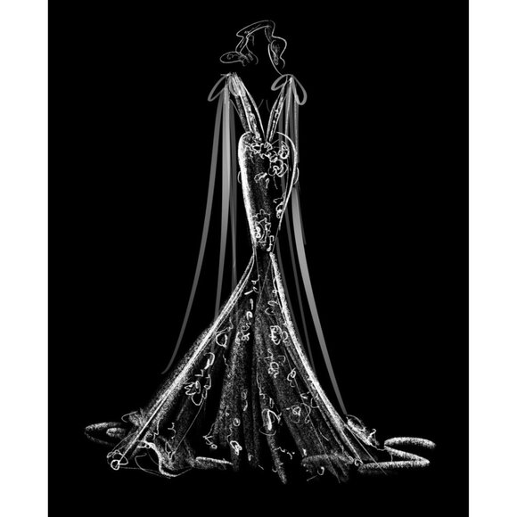 Galia Lahav Wedding Mermaid Gown - Picture 4 of 7